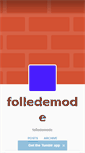 Mobile Screenshot of folledemode.com